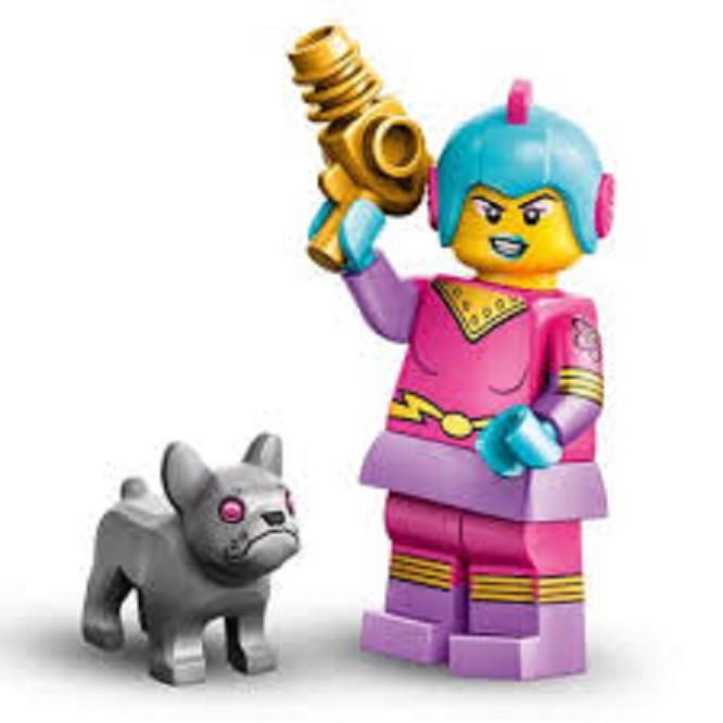 Lego Retro Space Heroine Minifigure Series 26 Space